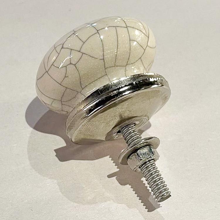 Мебельная ручка-кнопка Винтаж с коротким винтом Vintage Knob With Short Screw